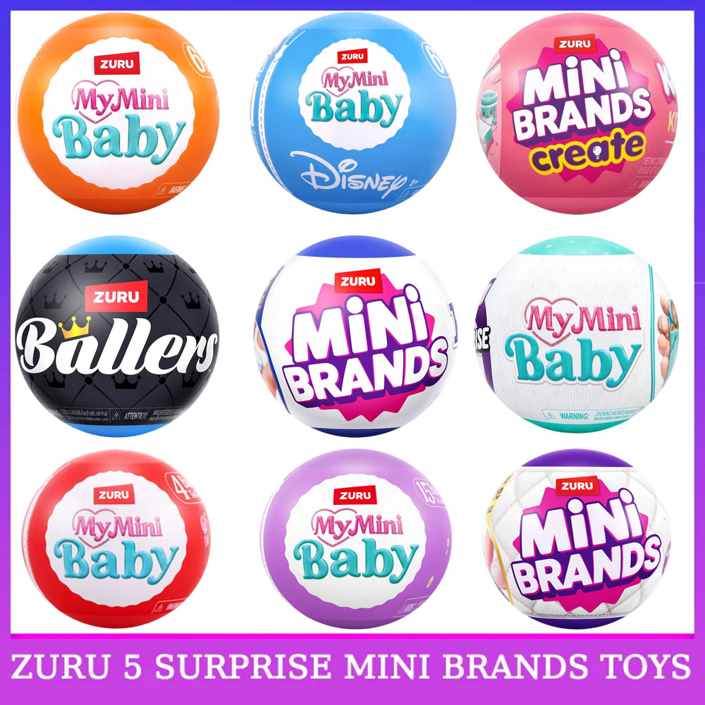 Kids Toys Brands - 주루 5 서프라이즈 미니 브랜드 장난감
