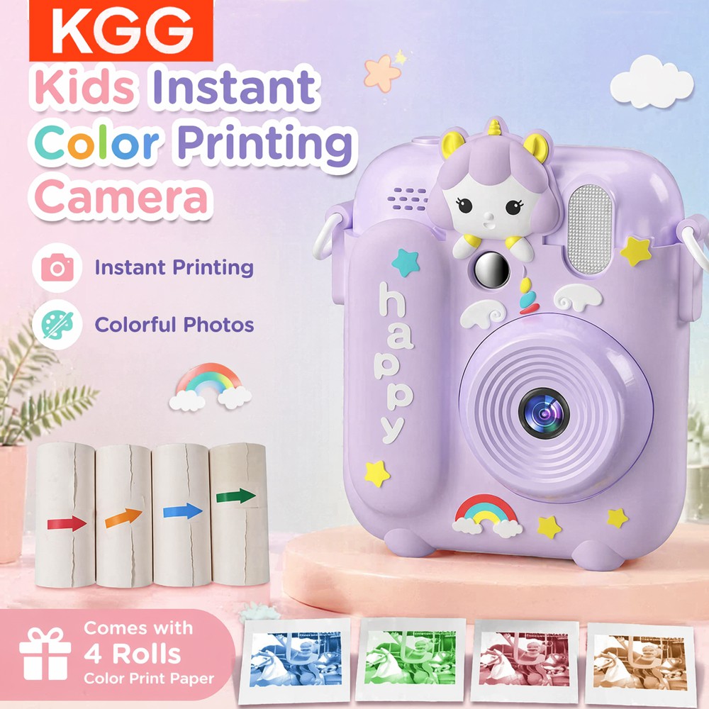 Top Kids Xmas Toys - 2.4인치 화면 어린이용 즉석 인쇄 카메라