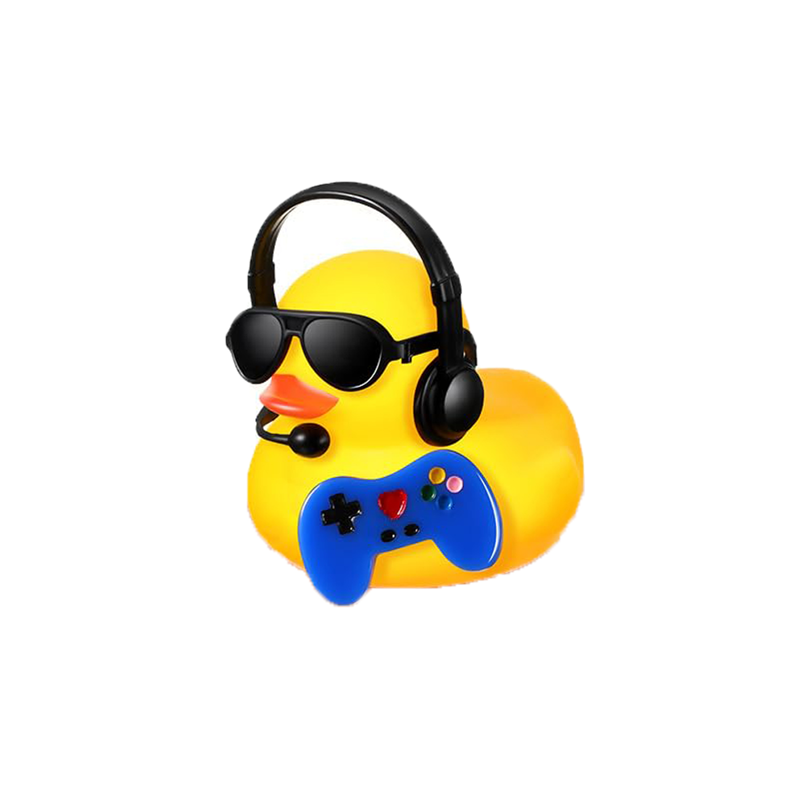 Rubber Duck Bath - 1 세트 비디오 게임 파티 호의
