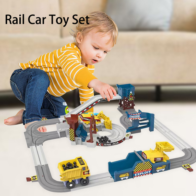 Kids Toys Electric - 어드벤처 파워드 마인 카트 트랙 레이싱