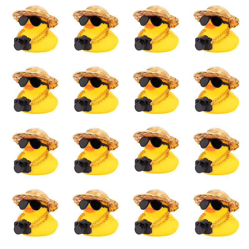 Rubber Duck Bath - 10-100개 자동차 장식용 고무 오리, 대시보드용