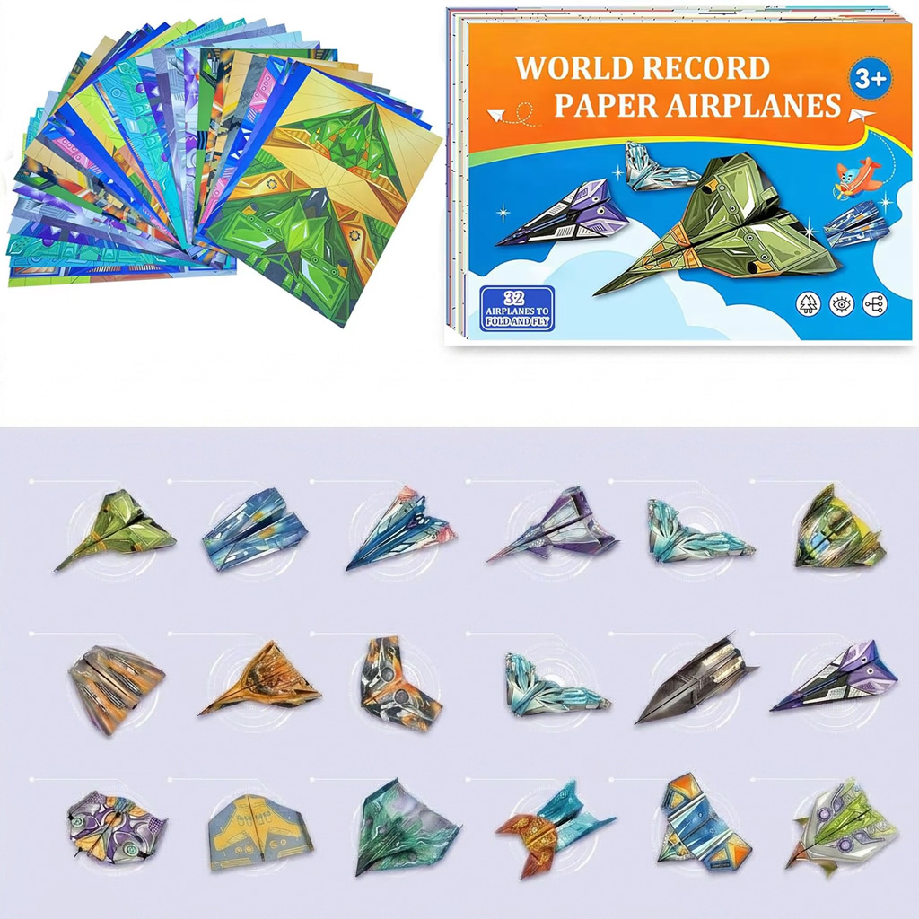 Kids Toys Brands - 어린이 종이 비행기 만들기 키트 16가지