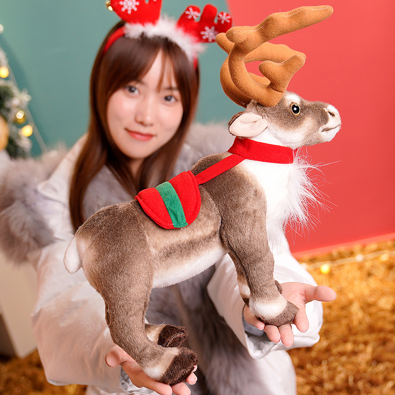 어린이용 시뮬레이션 순록 봉제 장난감, 크리스마스 사슴 - Best Kids Toys Xmas 리뷰 및 가격