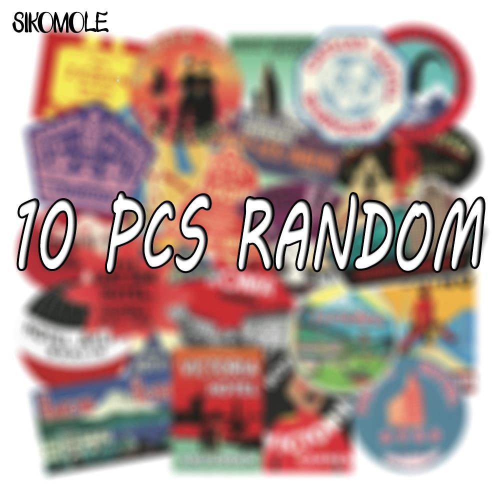 10/30/56PCS 멋진 여행 레트로 스티커 미적 국 - Kids Toys Brands 리뷰 및 가격