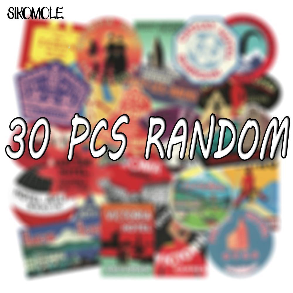 10/30/56PCS 멋진 여행 레트로 스티커 미적 국 - Kids Toys Brands 리뷰 및 가격