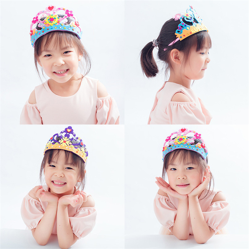 DIY 공예 장난감 크라운 크리 에이 티브 종이 장식  - Kid Toys And Craft 리뷰 및 가격