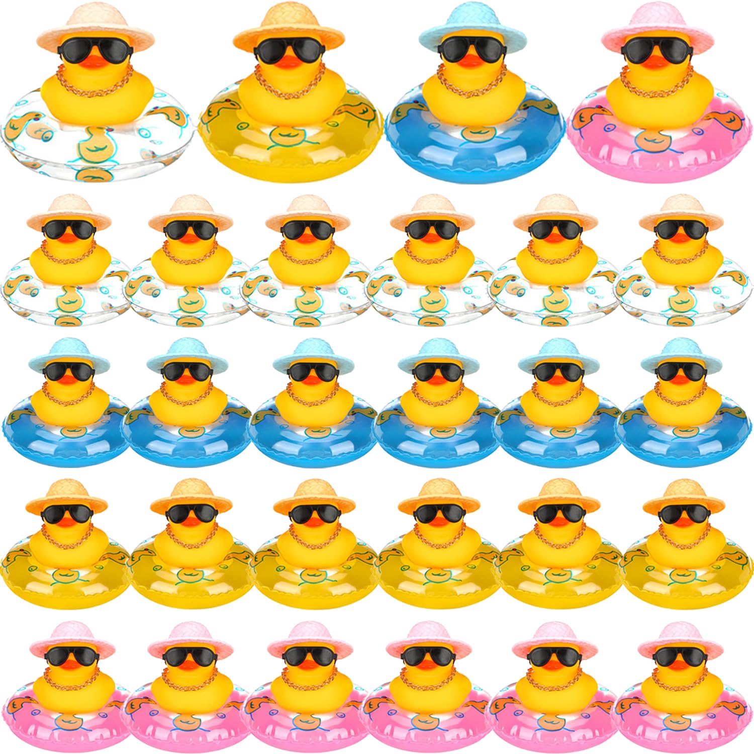 6-36세트 미니 고무 오리 대량 여름 고무 오리 욕조 - Rubber Duck Bath 리뷰 및 가격