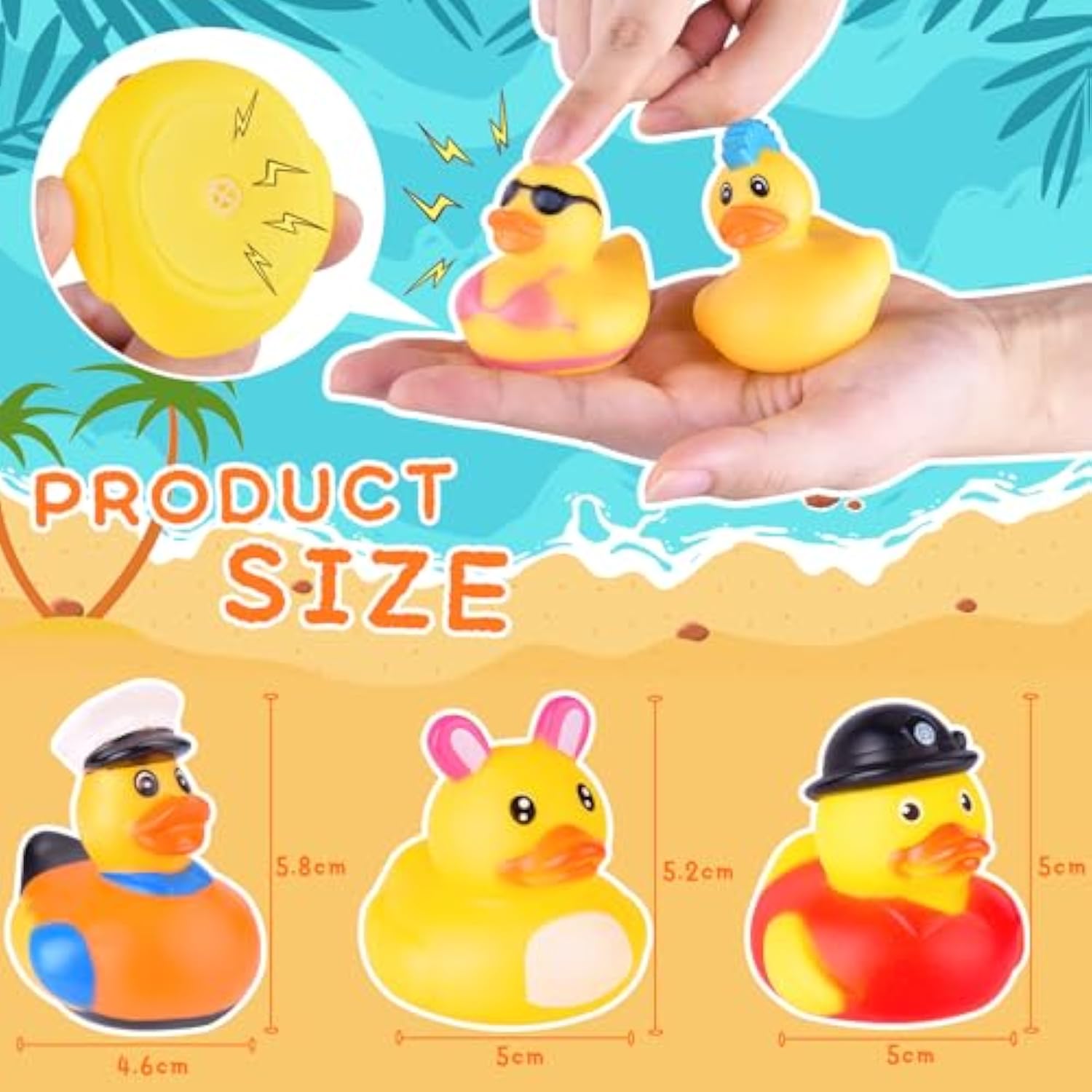 대량 고무 오리, 지프용 오리, 지프용 다양한 오리,  - Rubber Duck Bath 리뷰 및 가격