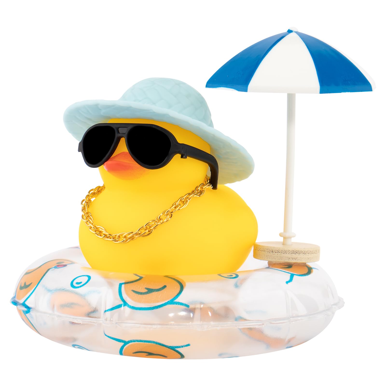 자동차 고무 오리, 대시보드 장식 밀짚 모자를 쓴 자동 - Rubber Duck Bath 리뷰 및 가격