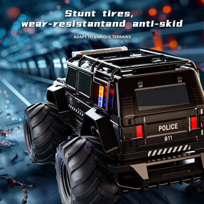 RC 경찰차 수륙양용 차량 2.4G 4WD 스턴트카 원 - Kids Toys Electric 리뷰 및 가격