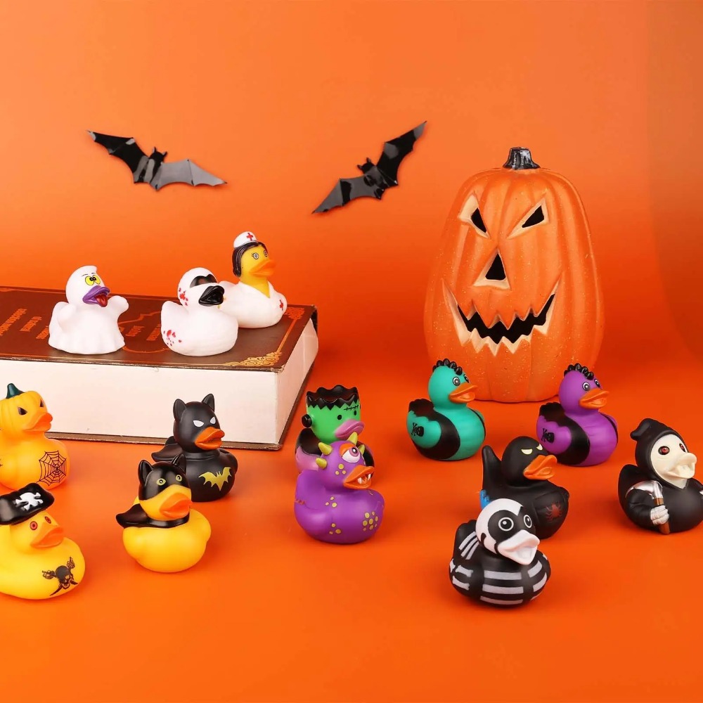 5/10/12Pcs 할로윈 역할극용 고무 오리 삑삑이  - Rubber Duck Bath 리뷰 및 가격