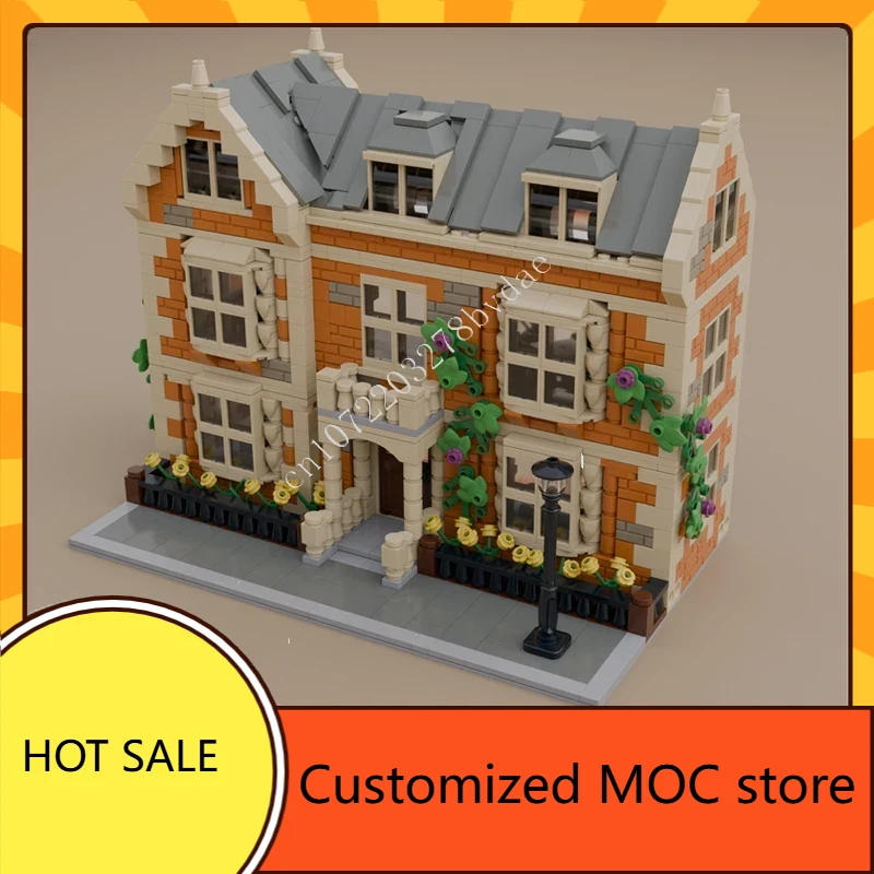 1662PCS 영국 스타일 하우스 MOC 스트리트뷰 퍼 - Kids Toys Uk 리뷰 및 가격