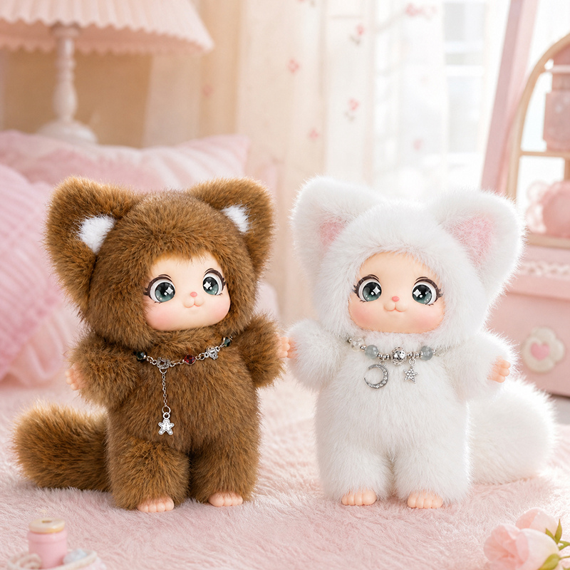 18cm 새롭고 귀여운 가족 여우 플러시 펜던트 귀여운 - Kids Toys Movie 리뷰 및 가격