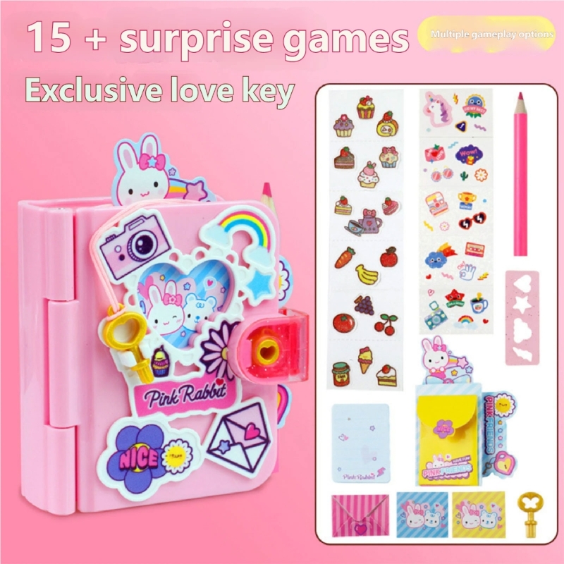 어린이 비밀 노트북 공예 장난감 만화 테마 디자인 활동 - Kid Toys And Craft 리뷰 및 가격
