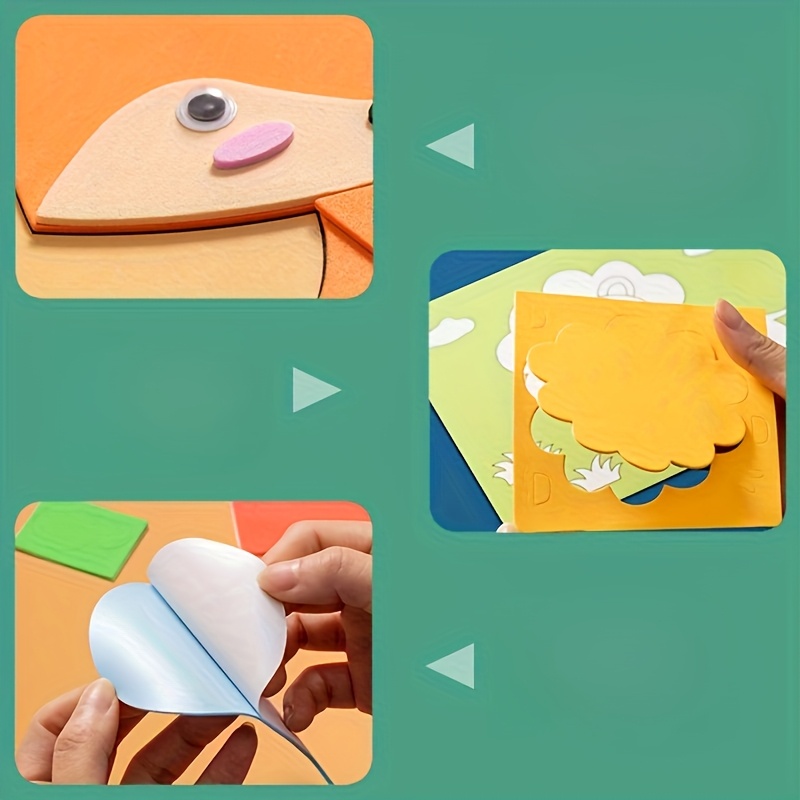 어린이용 3D 스티커, 일회용, 수제 EVA 공예 데칼 - Kid Toys And Craft 리뷰 및 가격