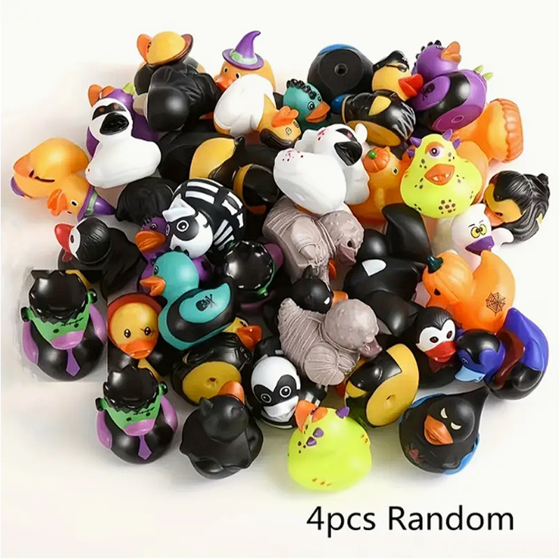 4PCS 할로윈 고무 오리, 2 인치 할로윈 테마 고무 - Rubber Duck Bath 리뷰 및 가격